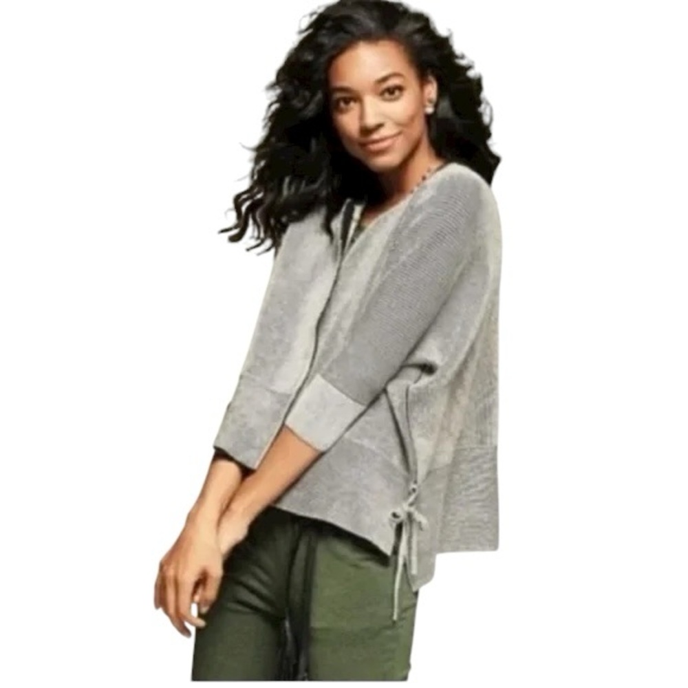 CABI style #3526 Cupid’s Cardi black & white striped oversize cardigan size M